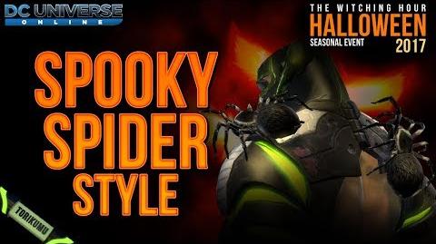 DCUO Halloween Event 2017 Spooky Spider Style