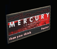 Mercury Communications Sign