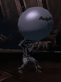 Batman bouncy ball hotsell