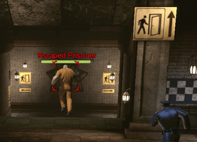 Escaping prisoner