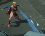 Supergirl freezing breath