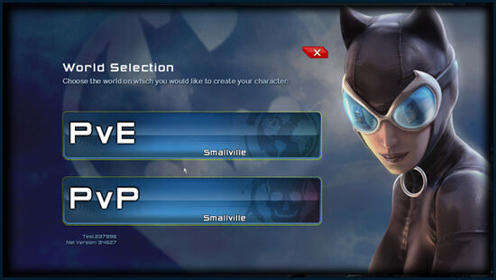 1 DCUO Login ServerSelect 01