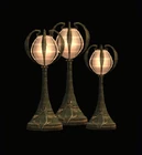 Atlantis Triple Standing Lamps