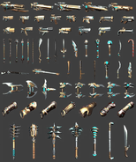 Weapon styles. Все об оружии. Оружие из всех игр. Всё оружие. Оружие из игр в 3d.