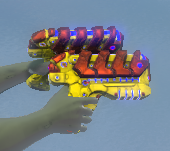 DualPistolsBoltPistol.png (34 KB) A player wielding STAR Proto-Power Pistols Mk II