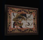 Brushed Foo Dog Landscape