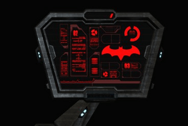 Batman In His Bat Computer by PhantomEvil