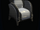 Art Deco High Back Chair