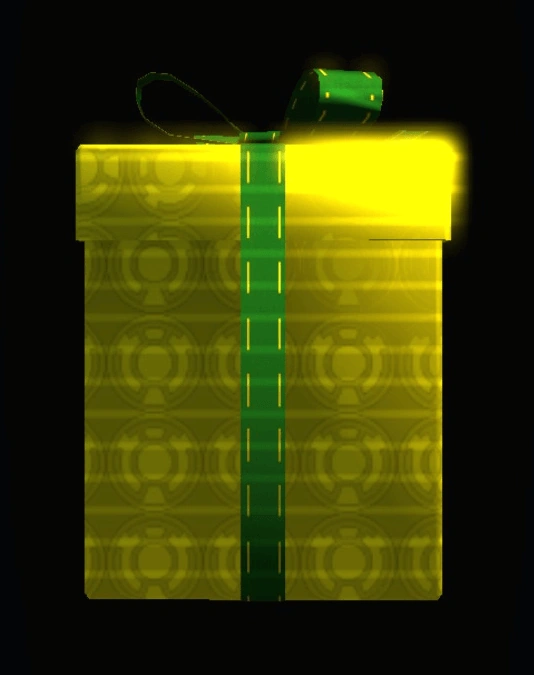 Single Present Yellow Lantern Corps Paper DC Universe Online Wiki