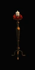 Candlestick with Roses