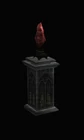 Crystal Pedestal (Red)