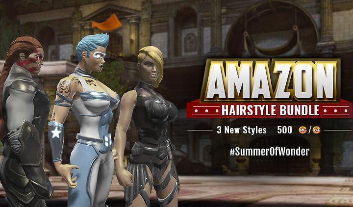 Amazon Hairstyle Pack | DC Universe Online Wiki | Fandom Amazon Hairstyle Pack | DC Universe Online Wiki | Fandom