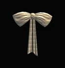 White Silk Bow