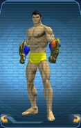 Player with Vicious Coluan Gloves