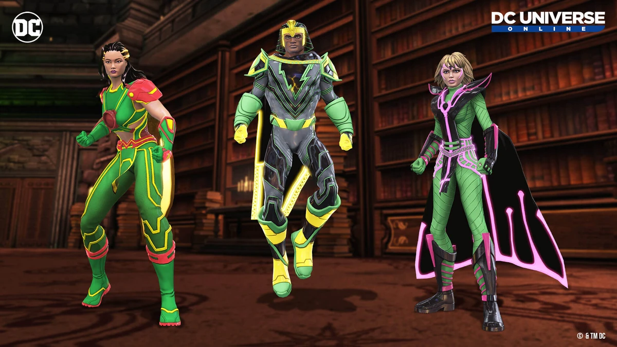 Guardian's Vinyl Neon Chroma Pack DC Universe Online Wiki Fandom