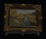 Ornate River Landscape (Purchased)