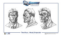 TwoFace head gray