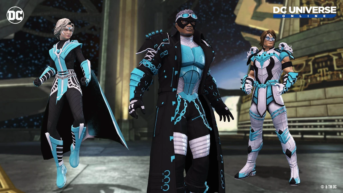 Teal Textured Polymer Chroma Box DC Universe Online Wiki Fandom