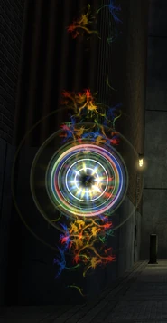 Exo-Material waiting to be collected