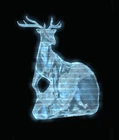 Ice Stag Sculpture
