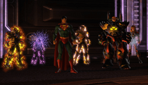 Luthor and Superman with Players (DWF)