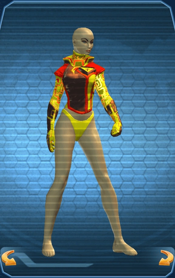 Bronze Kryptonian Chest Red Glow DC Universe Online Wiki Fandom