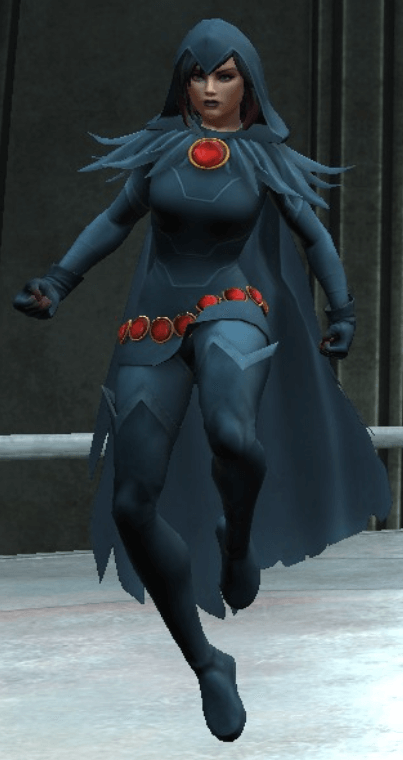 raven superhero costume