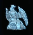 Ice Eagle Sculpture