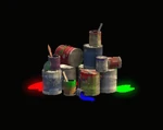 Paint Can Pile - Medium