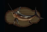 Mounted Swordfish