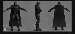 Future Batman Rendered Poses