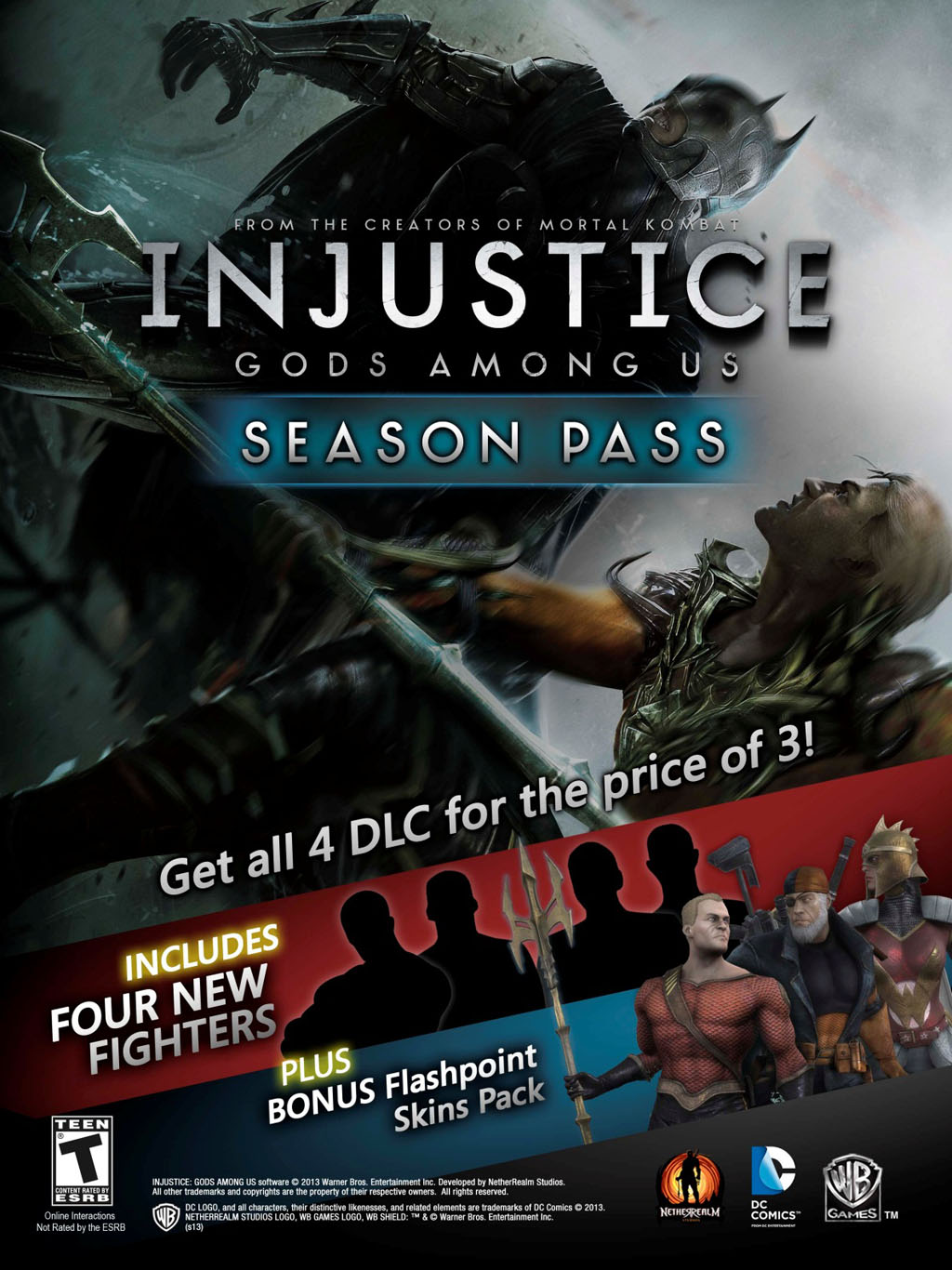 Jogo Injustice Gods Among Us + Liga da Justiça - Xbox 360 - Loja