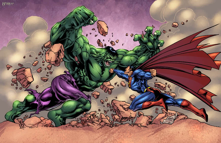 Superman vs. Hulk | DC vs Marvel Wiki | Fandom