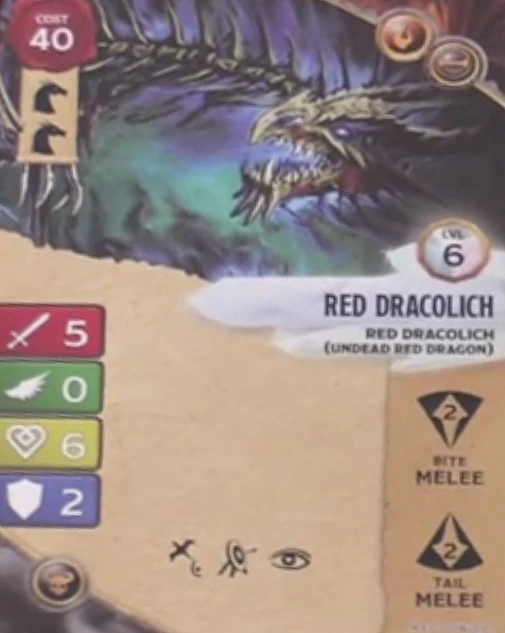 Red Dracolich D&D Attack Wing Wiki Fandom