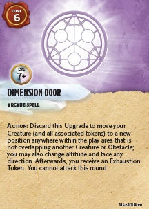 Dimension Door D D Attack Wing Wiki Fandom