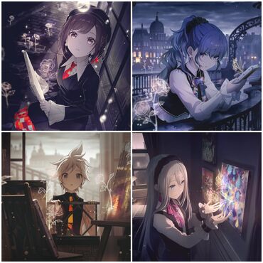 プロセカ　色紙　45C 天馬咲希「Parallel Harmonies」 Cards for the event 