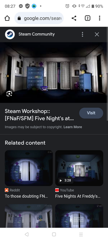 Steam Workshop::[FNaF/SFM] Five Night's at Freddy's 4 Map/Edit Release