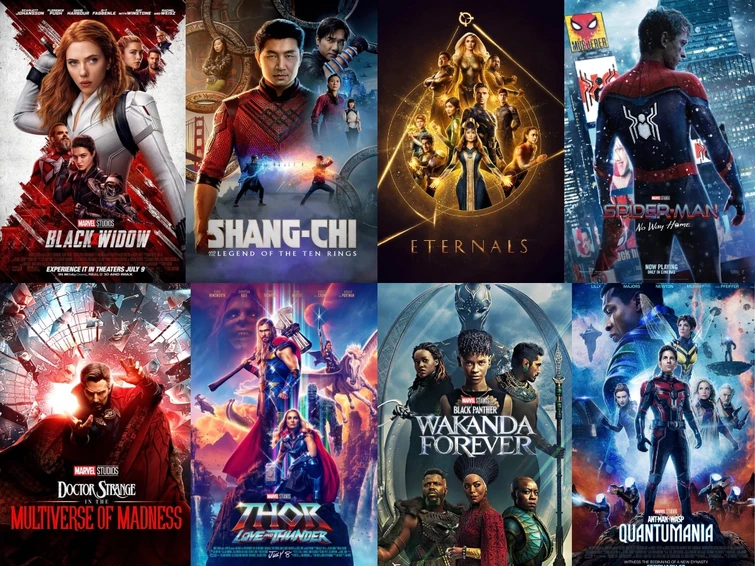 MCU: Ranking All 30 Marvel Movie Posters From Worst to Best