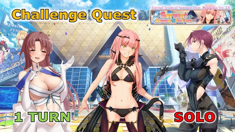 FGO NA - Servant Summer Festival 2025 CQ: Read Through the Chairman's Doujin (Bazett 1 Turn & SOLO)