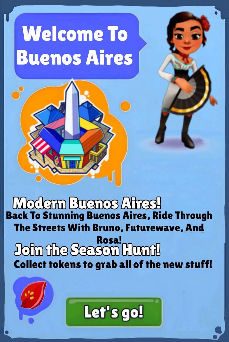 Subway Surfers - Welcome to Subway Surfers World Tour Buenos Aires:   📱