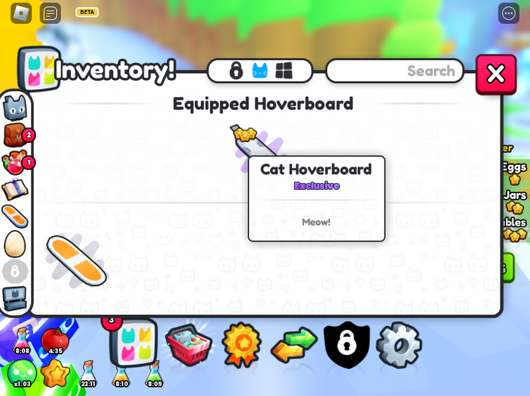 Hoverboard Cat, Trade Roblox Pet Simulator X (PSX) Items