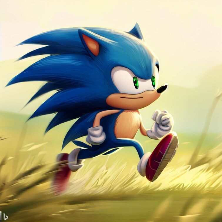 Found this really cool art of classic Sonic that Imma post on here