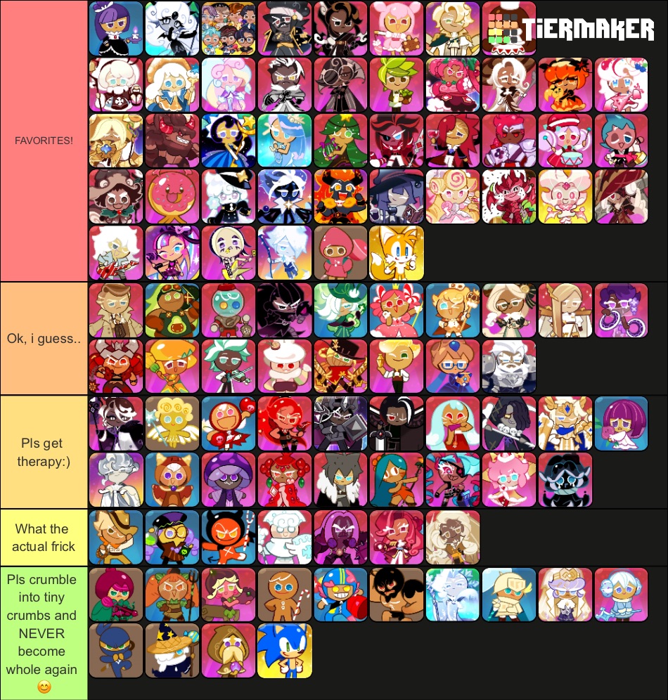 frick the tier list.