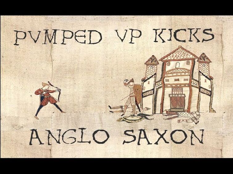 Pumped up kicks 1066 A.D Cover in Old English (Anglo Saxon tongue) BARDCORE