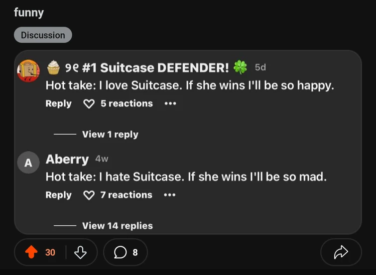 Found this on Reddit lmao Fandom