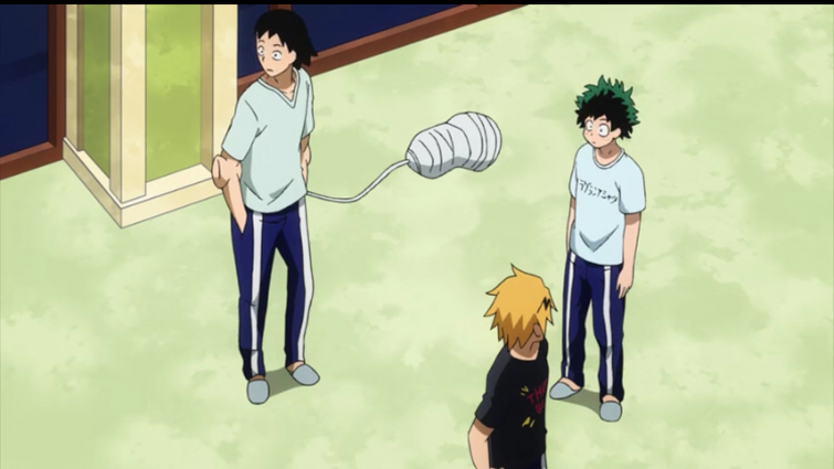 Why Is There A Bunch A Tape Attached To Sero In The Dorms Episode Fandom