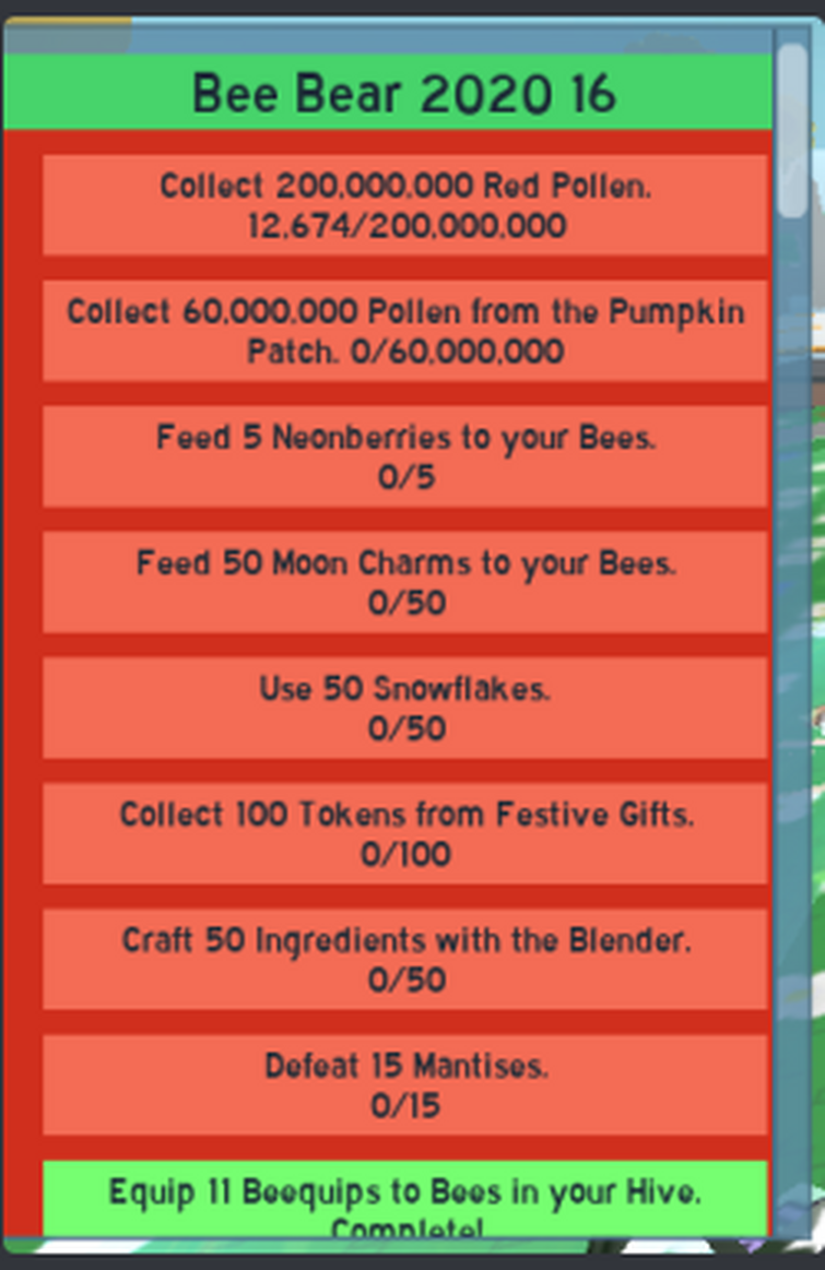 Bee Bear quest 1625 Fandom