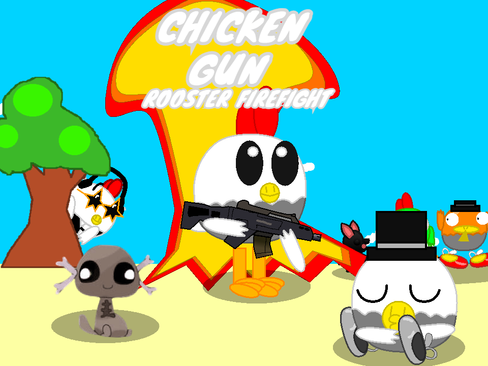 Pov exploiter chicken gun by RoosterRuby on DeviantArt