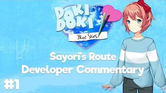 New Monika Route!!!!(Full Playthrough)(DDLC Blue Skies MOD) 