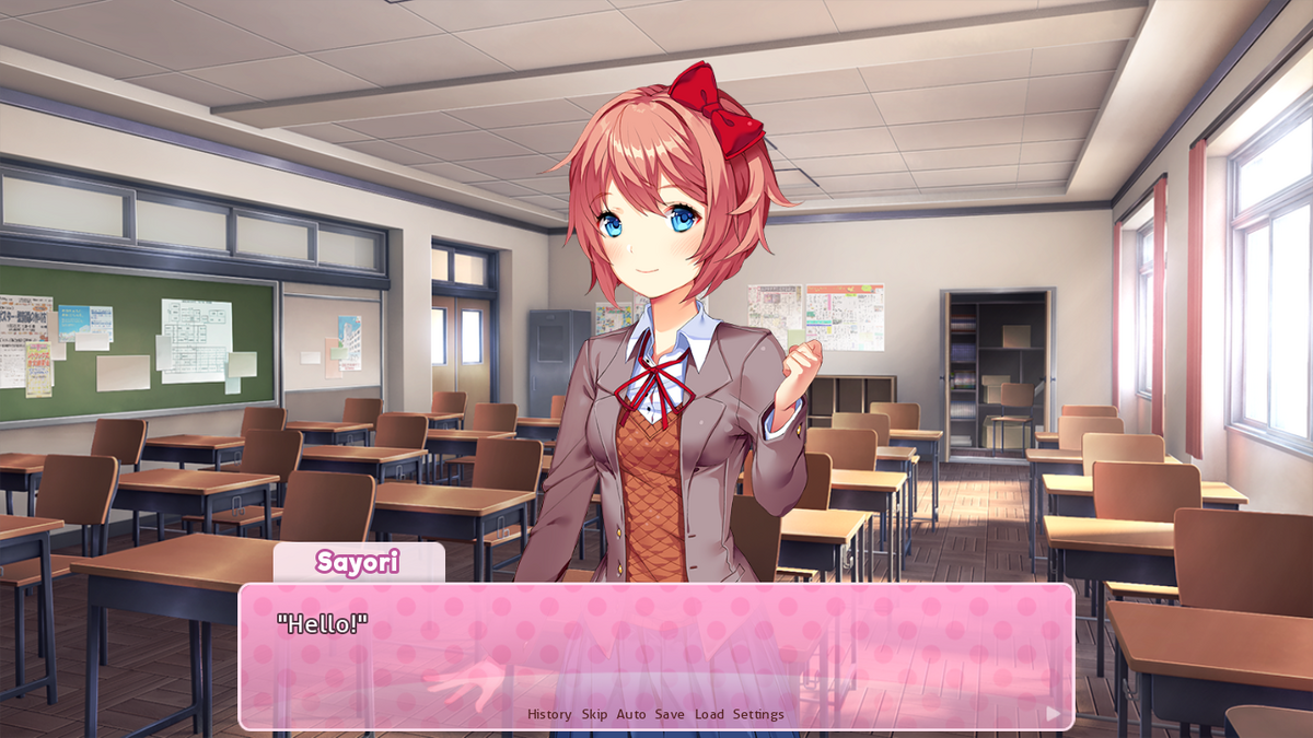 So I edited some of the sprites in monika after story : r/DDLC